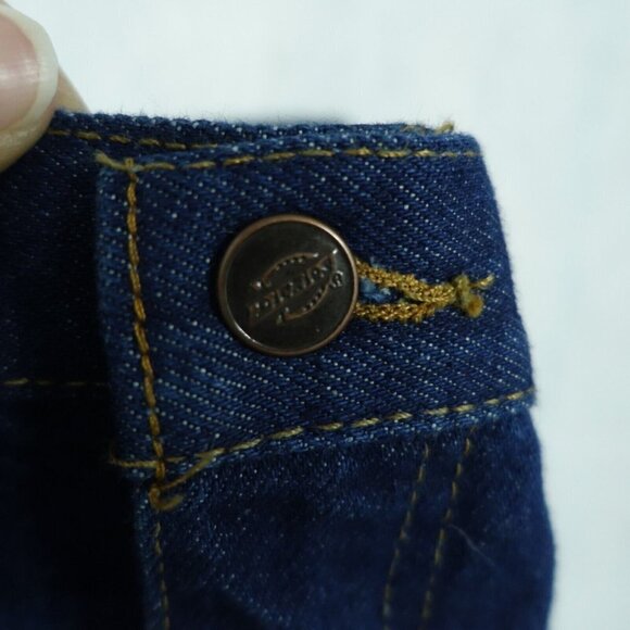Dickies Straight Leg Jeans men's Size 38 Regular Blue Denim Cotton 5-Pockets - Picture 7 of 11